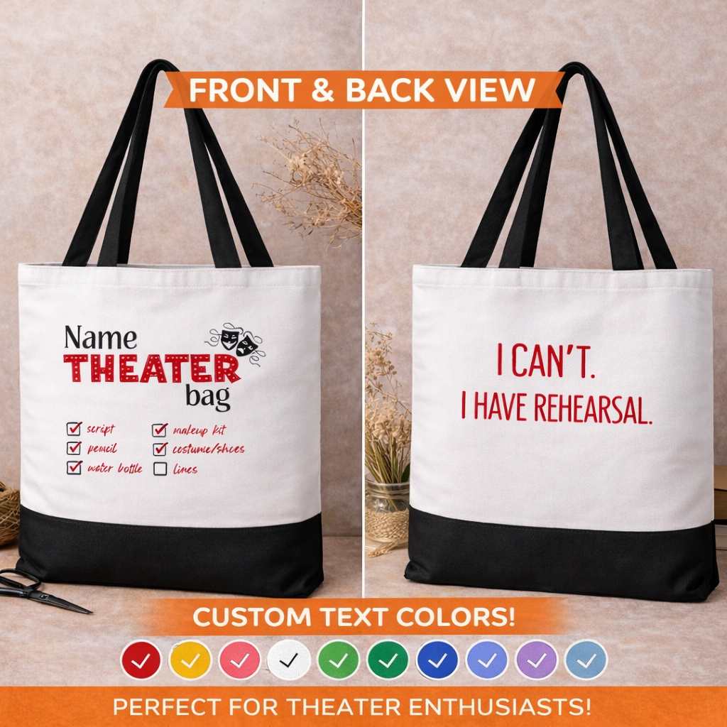 Personalized Theater Tote