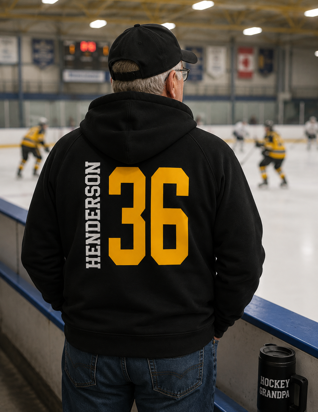 Personalized Mansfield Hockey Hoodie