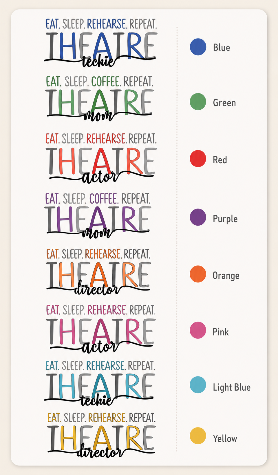 Personalized Theatre Tumbler