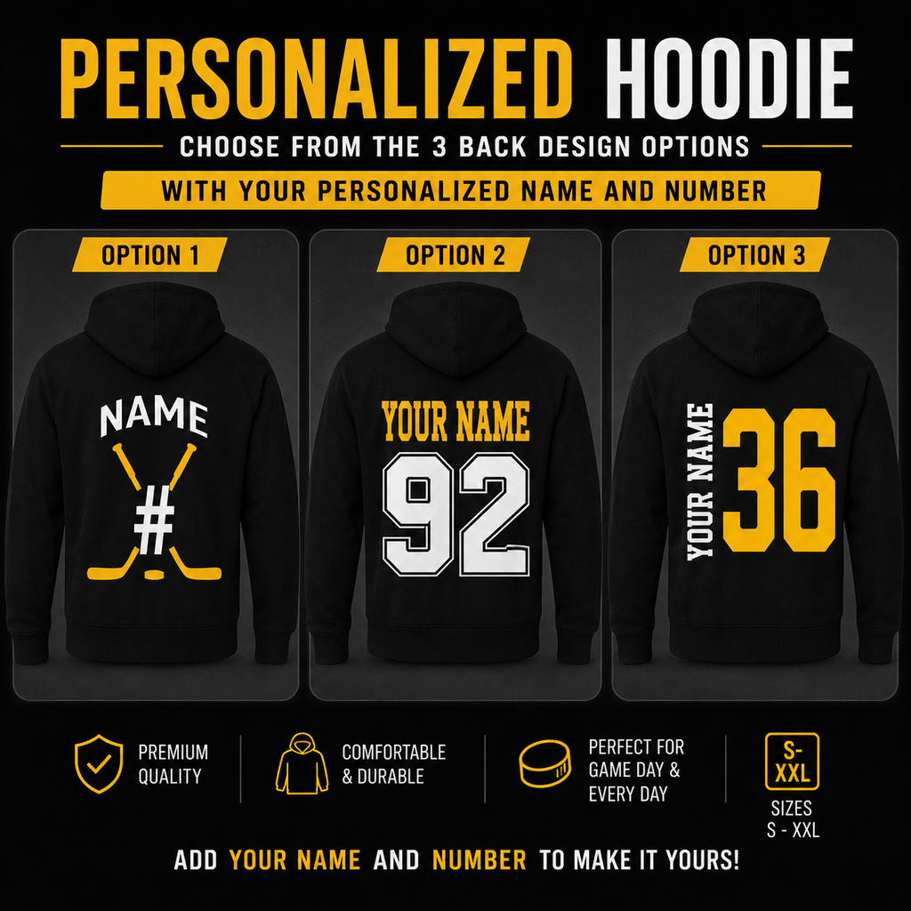 Personalized Mansfield Hockey Hoodie