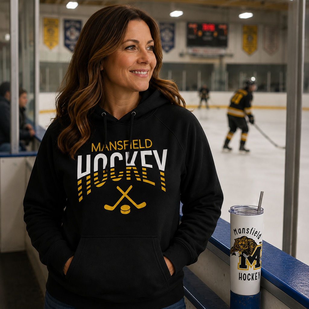 Personalized Mansfield Hockey Hoodie